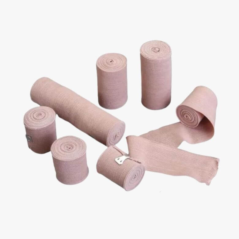 Ligadura Elástica não Adesiva (Elastic Wrap) – 7,5cmx5m