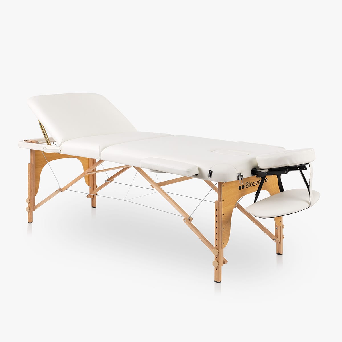 Marquesa Portátil Madeira de 3 Corpos 70x186cm - Lusitana - Cinzenta